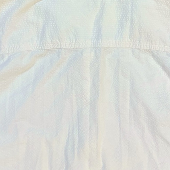 Tommy Bahama Men’s 3XL White Seersucker Short Sleeve Button Down - Picture 5 of 6